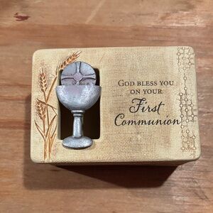 First Communion Teinket Box